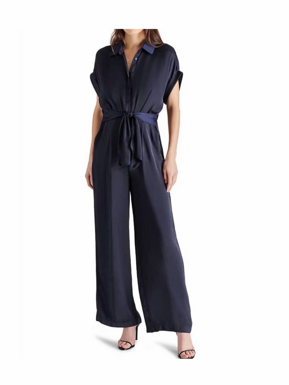 Steve Madden Satin Jumpsuit